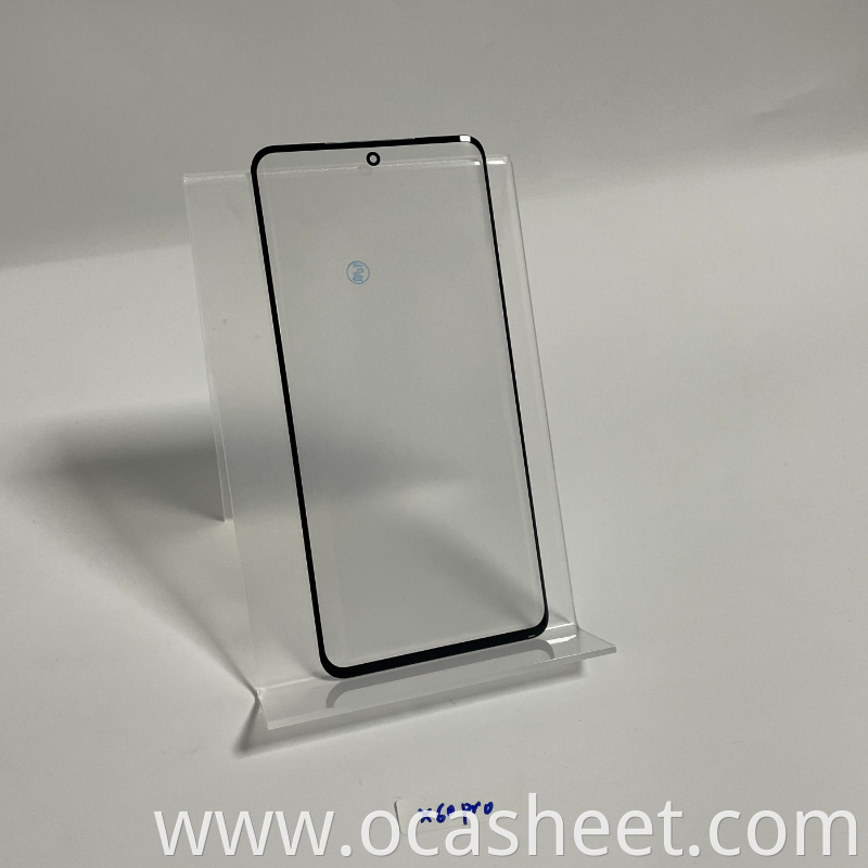 Oca Edge Front Glass For Vivo X60 Pro